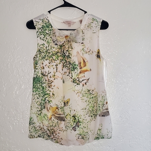 Ted Baker Sleeveless Top Size 1/ S - Picture 1 of 4